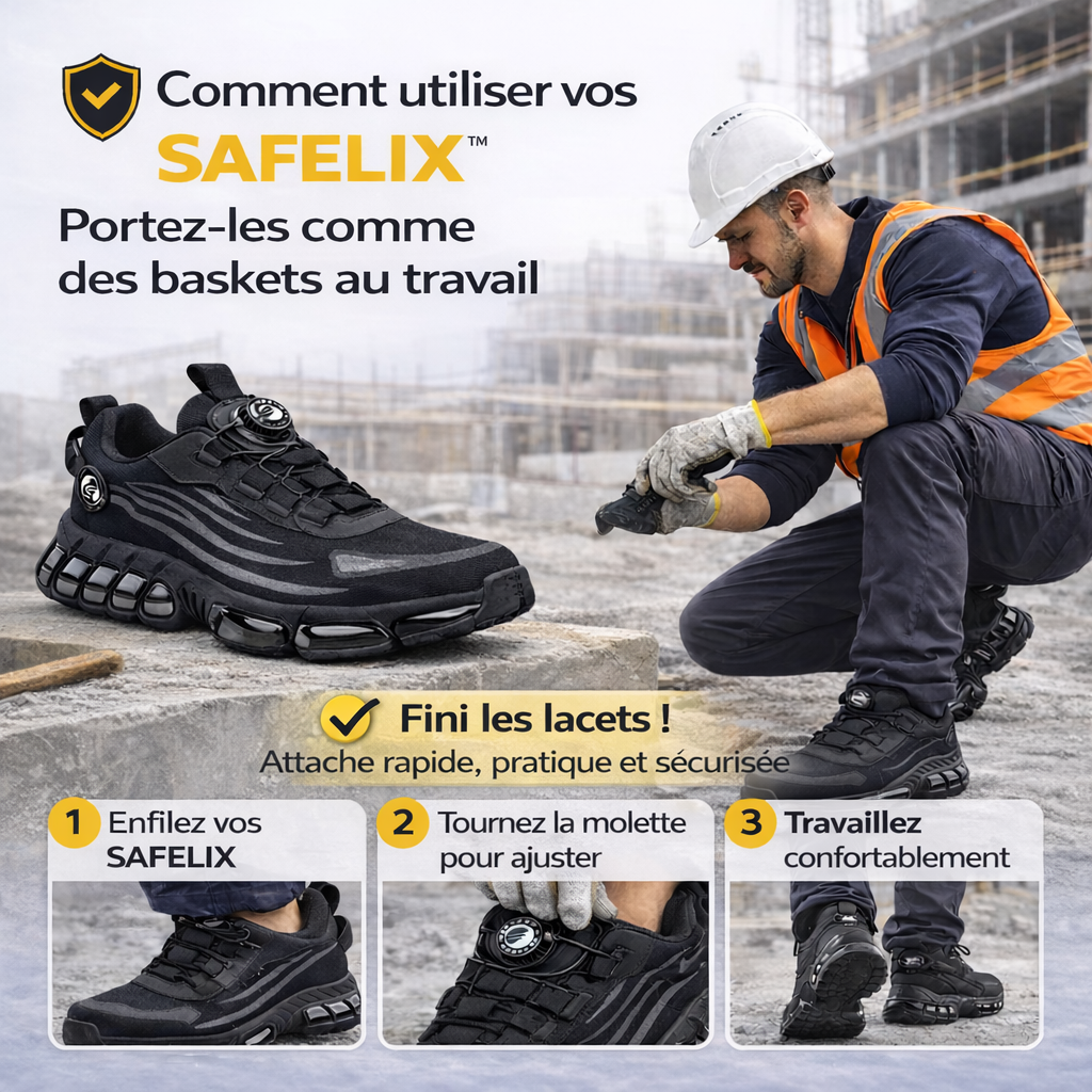 Chaussure de sécurité – Protection et confort au quotidien