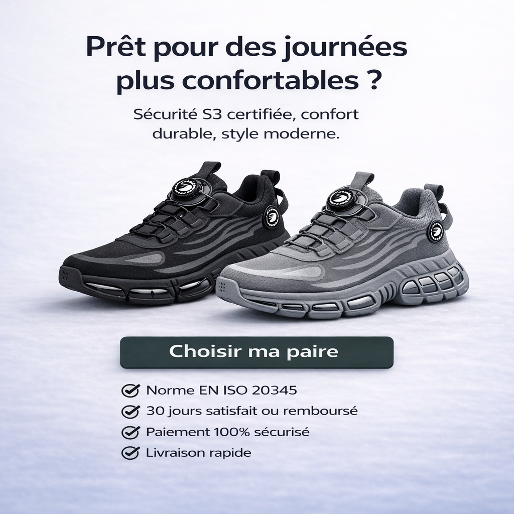 Chaussure de sécurité – Protection et confort au quotidien